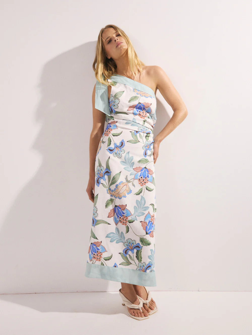 AZURE MIDI DRESS - AZURE