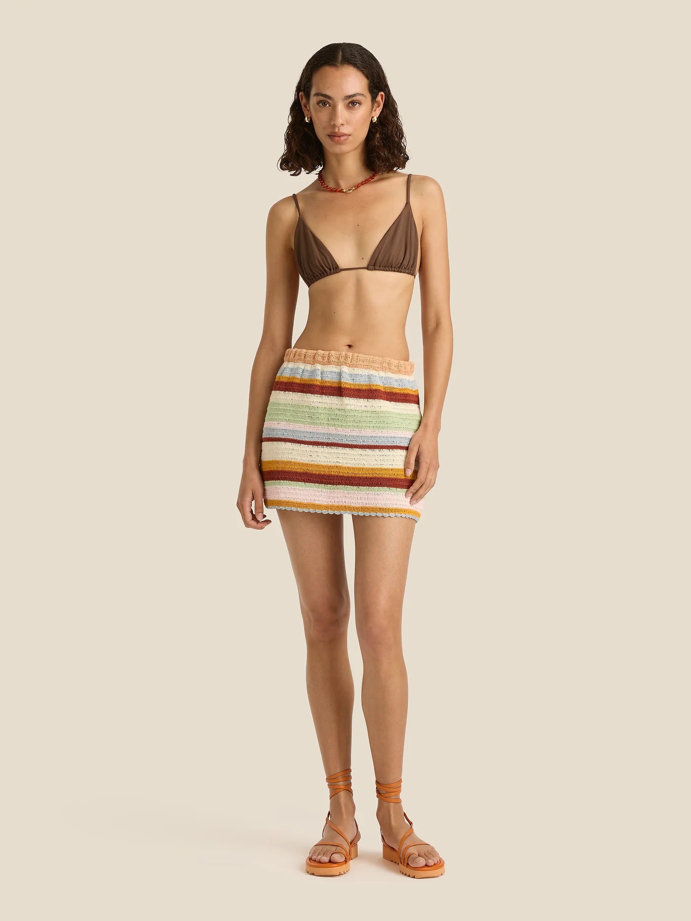 TYLER MINI SKIRT - IRIS CROCHET