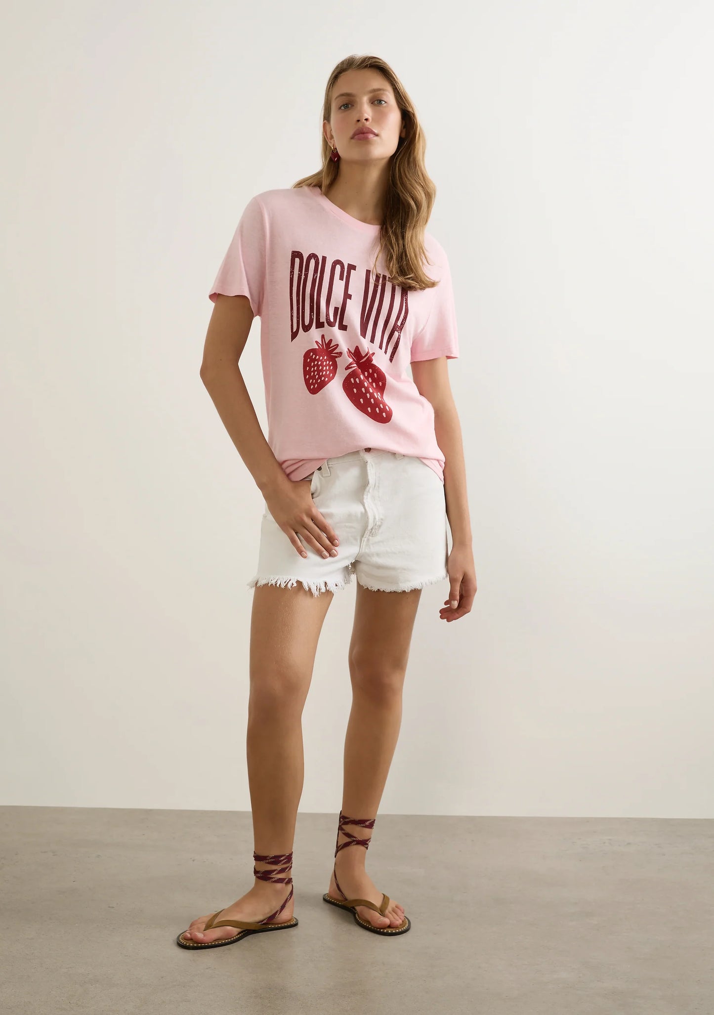 W-TS_25773-NK SWEET LIFE CLASSIC TEE PINK