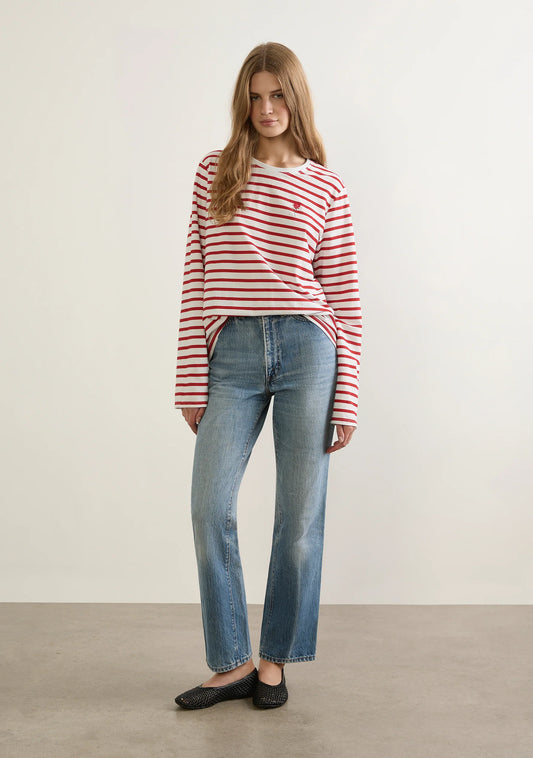 NORTH LONG SLEEVE TEE-W-TS-26375-WH