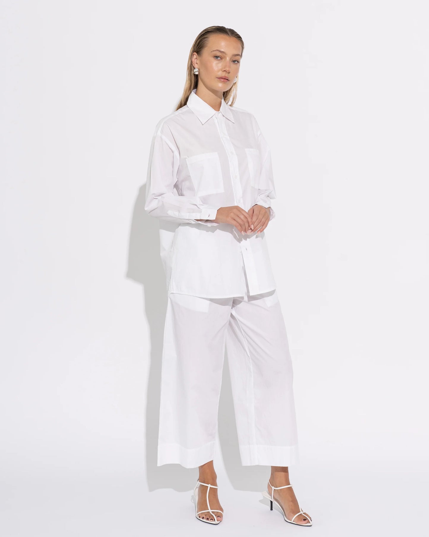 CLASSIC BOYFRIEND SHIRT - WHITE