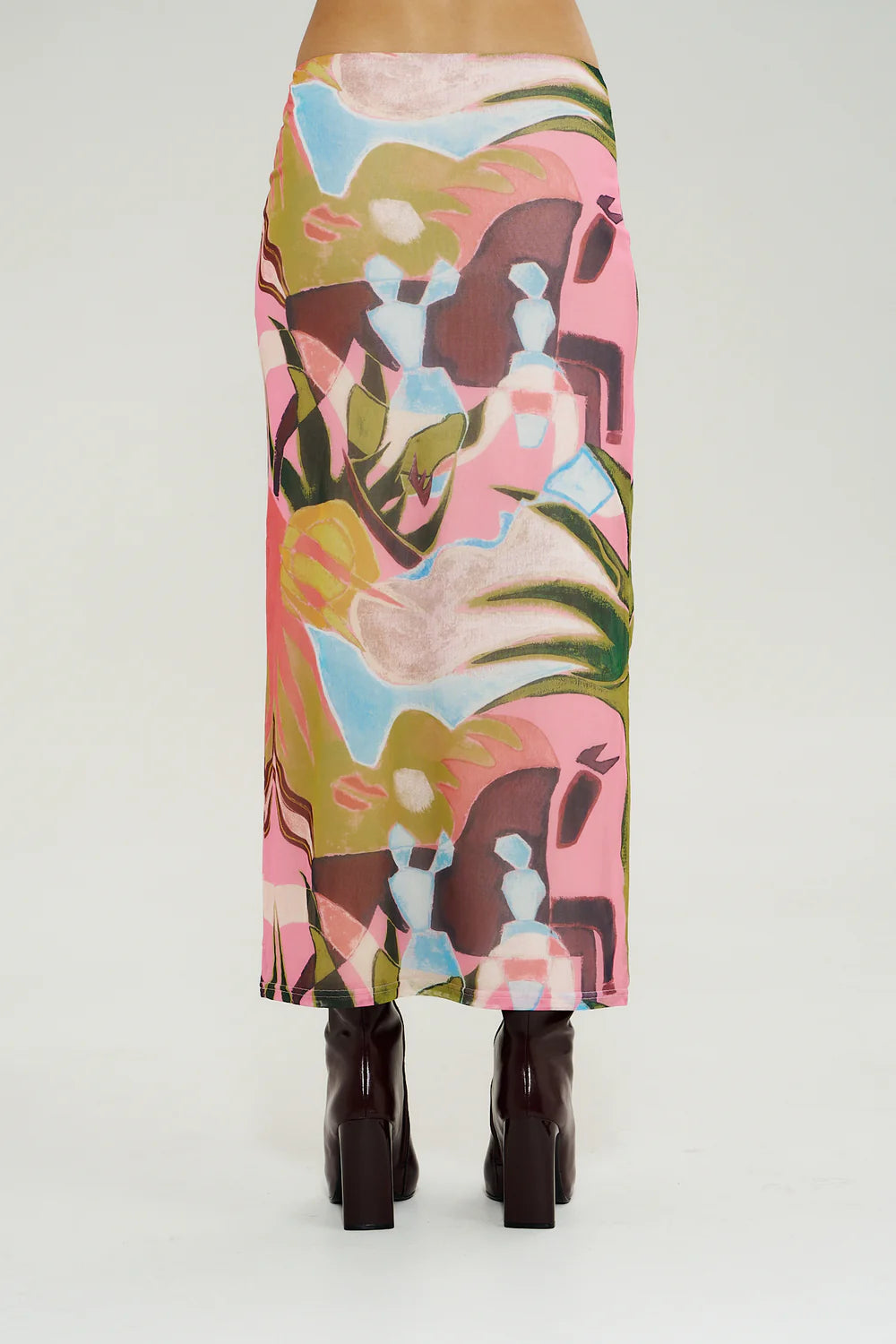 MESH MAXI SKIRT-WONDERLAND