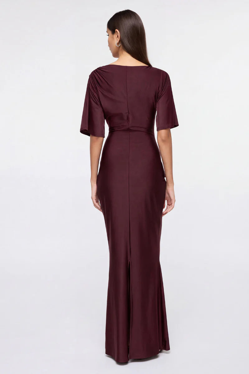 ARLO MAXI DRESS-MULBERRY