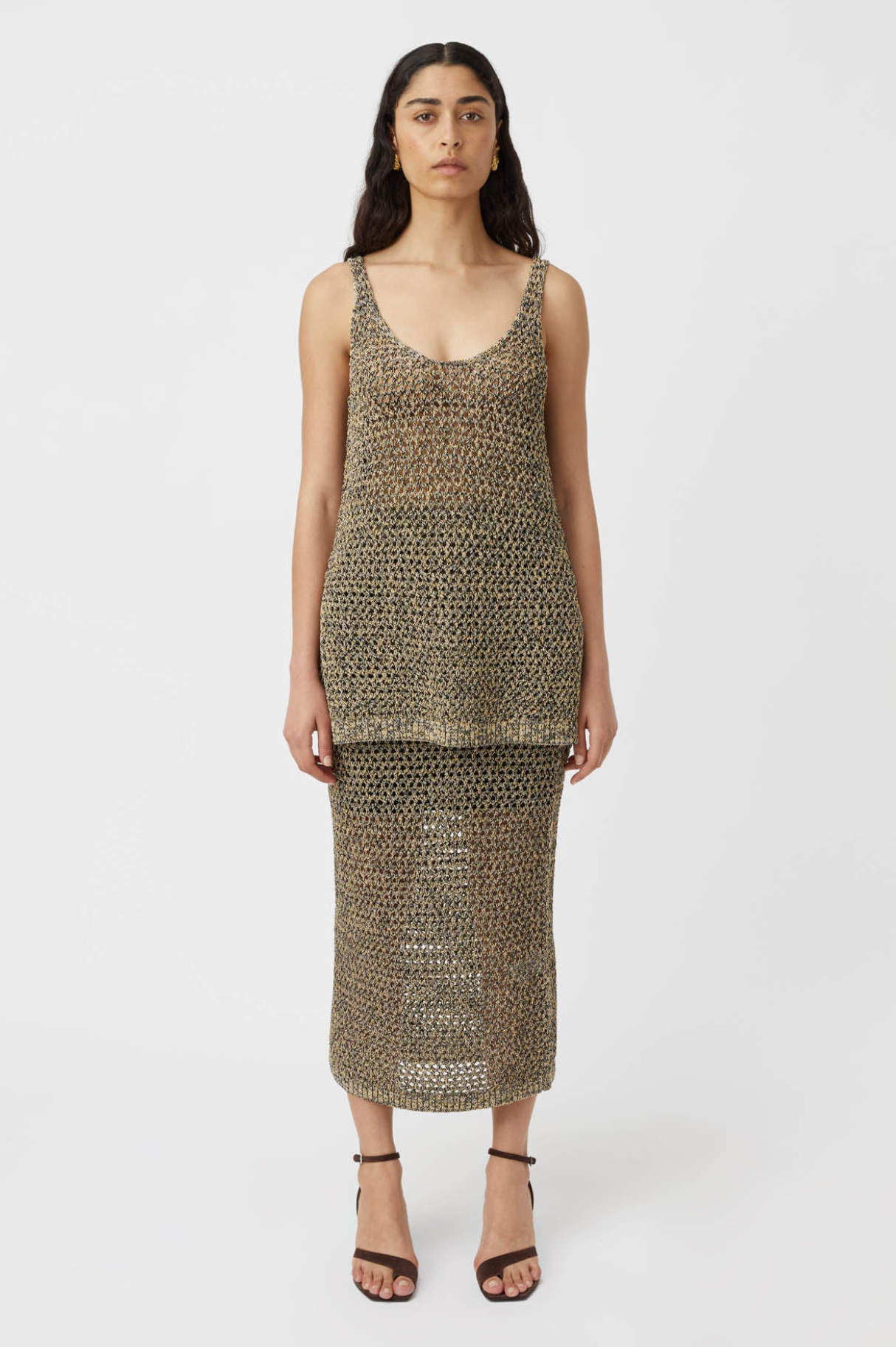 ECLIPSE KNIT TANK - NEUTRAL