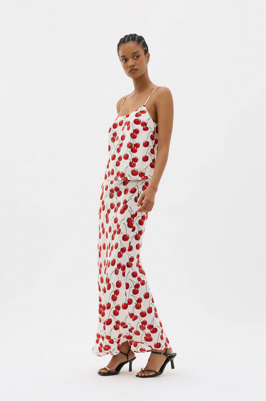 WHITE CHERRY CLASSIC CAMI