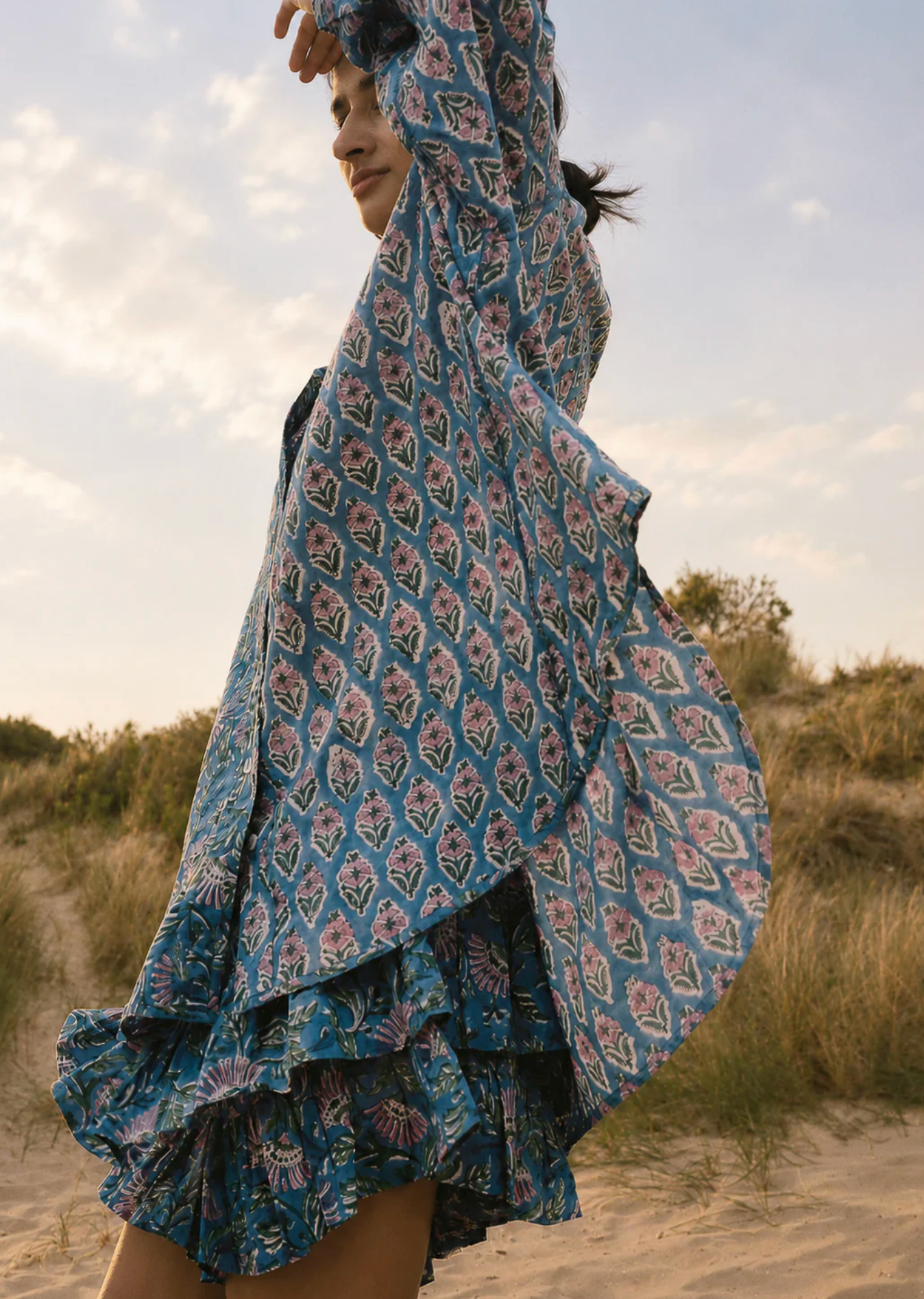 ZAFFRE BLOCK PRINT CHALM SHIRT