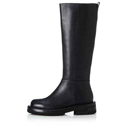 SILVIE - BLACK LEATHER