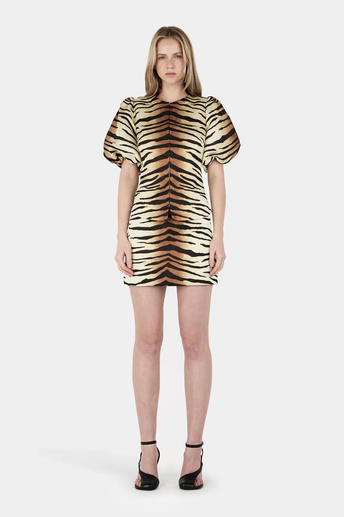 TELLER MINI SKIRT - TIGER