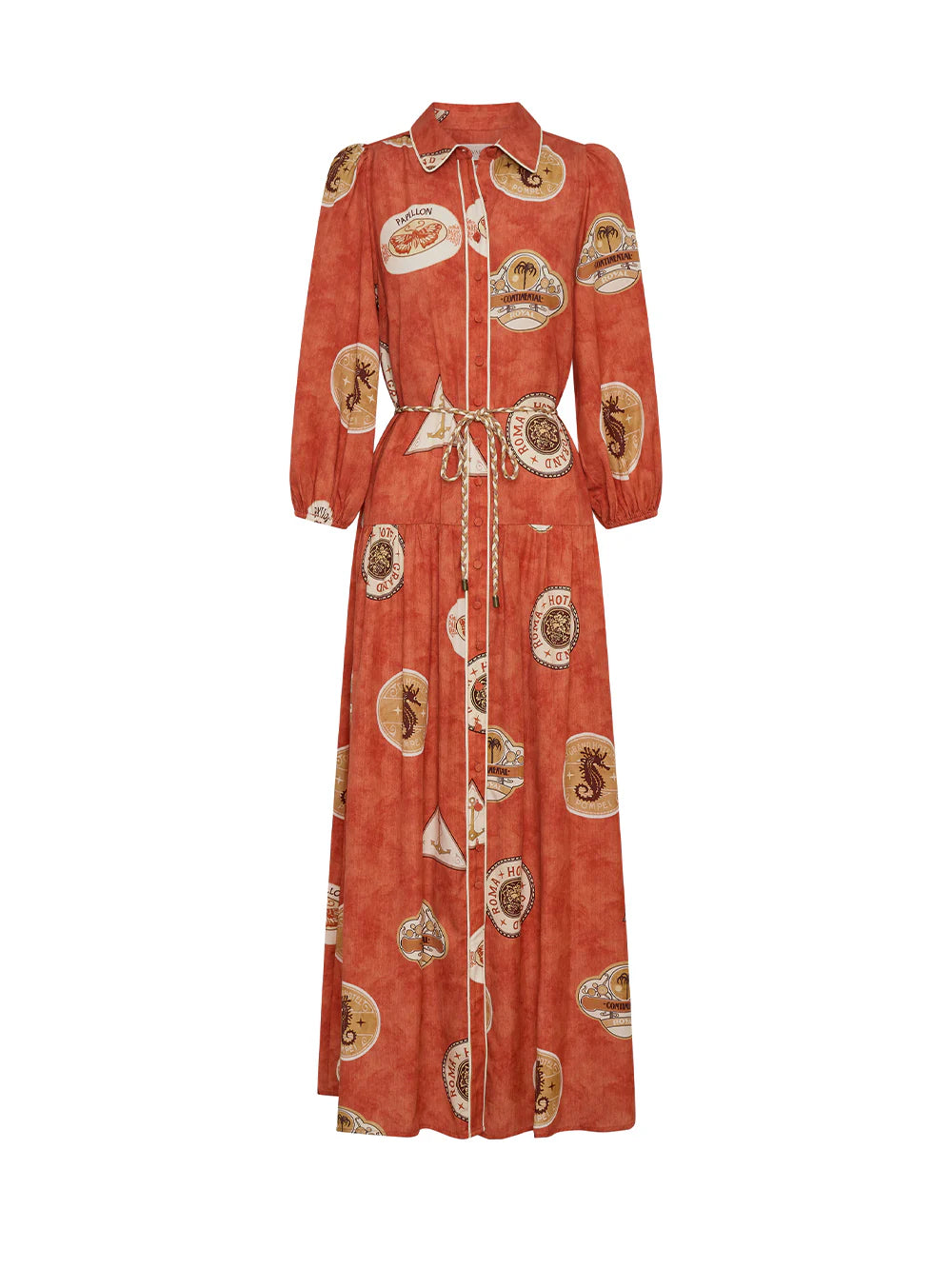VACANZA MAXI DRESS - RED