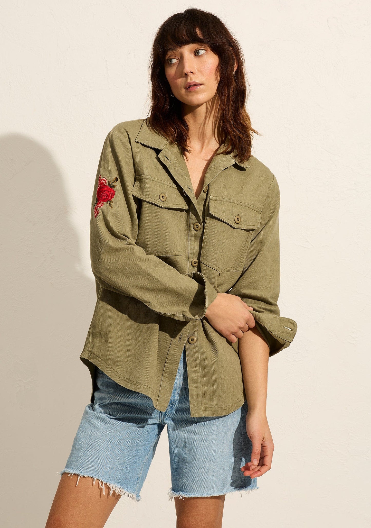 OREN SHIRT -KHAKI
