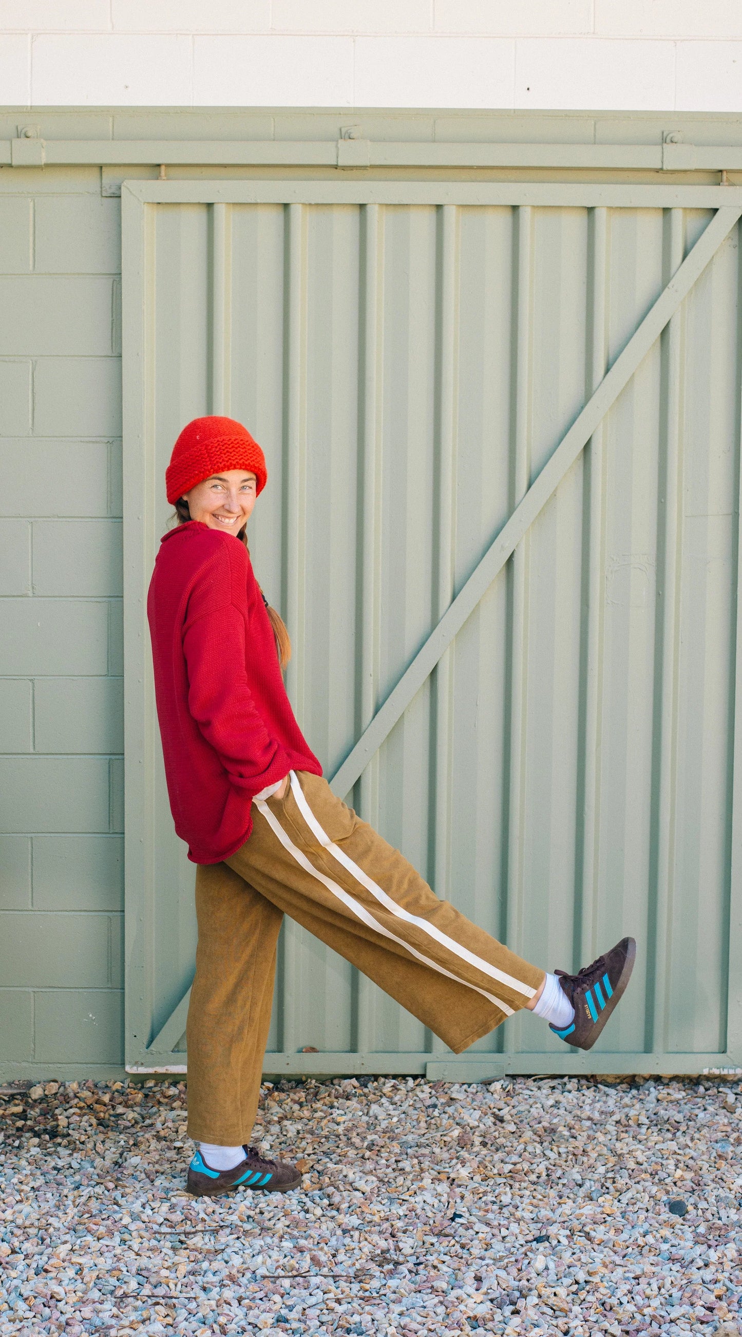 APRES SURF PANT - ARMY GREEN