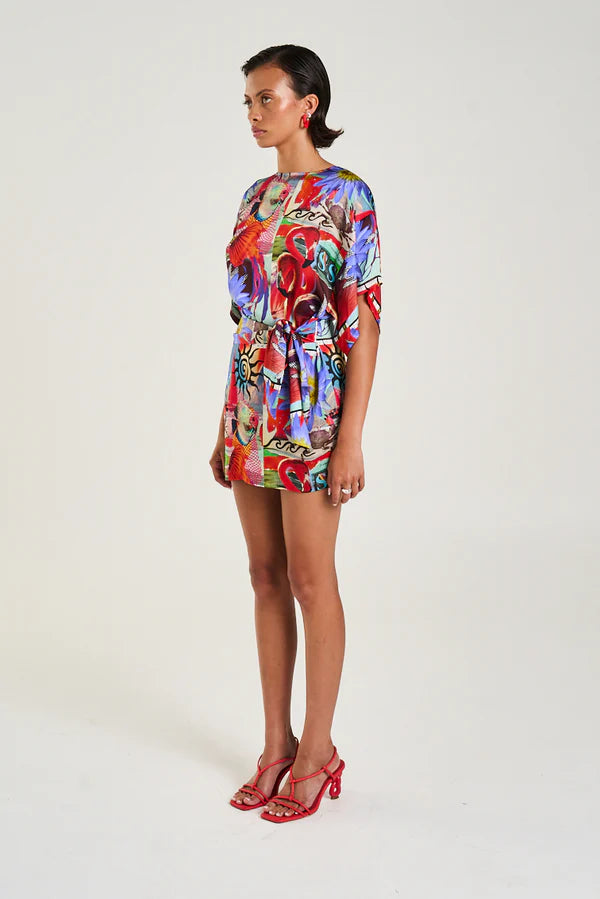 TIE FRONT DRESS-DAZED