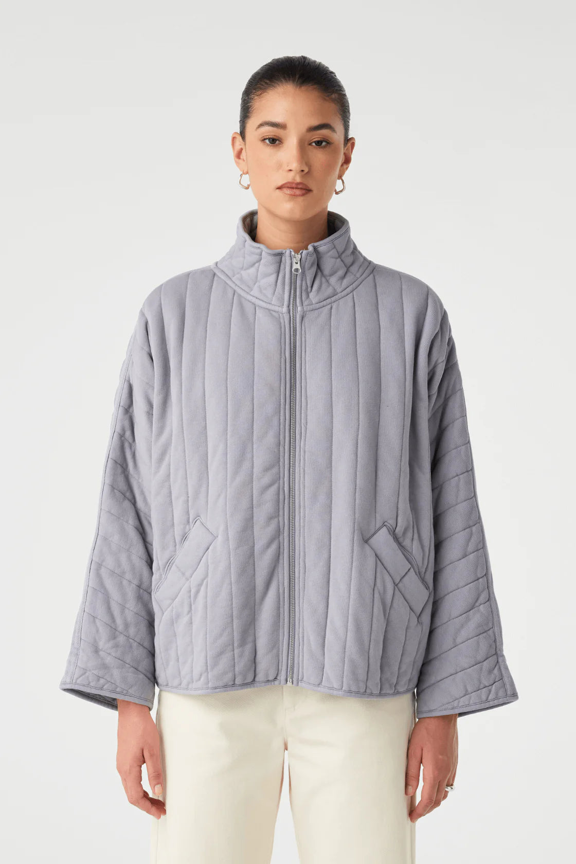 TESSA JACKET - CEMENT