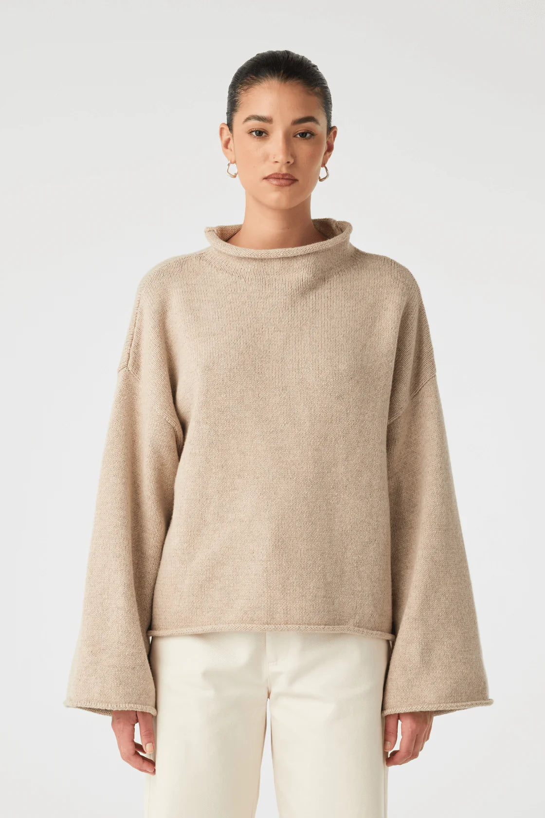 MAEVE SWEATER - SAND