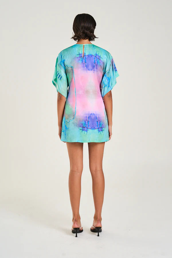 TIE FRONT DRESS - H2O