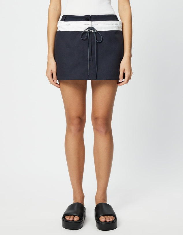 MOLINARD SKIRT - MIDNIGHT