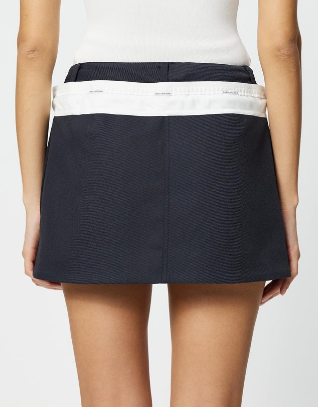 MOLINARD SKIRT - MIDNIGHT
