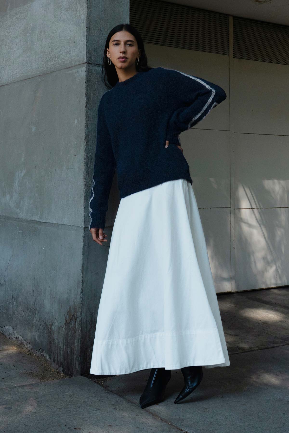 LANA KNIT JUMPER - MIDNIGHT
