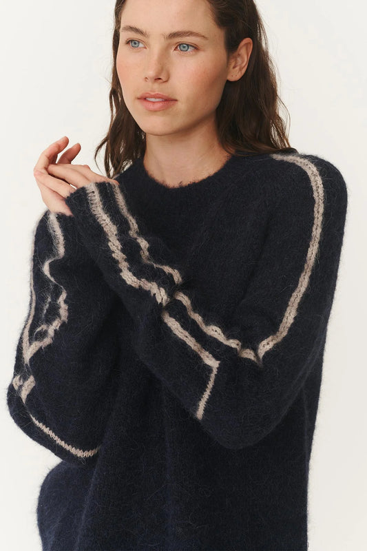 LANA KNIT JUMPER - MIDNIGHT