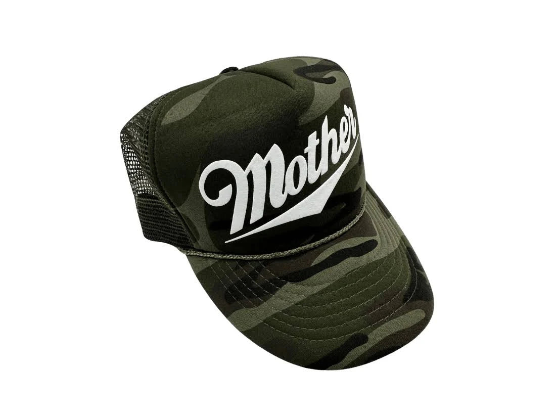 MOTHER SUMMER CAMO TRUCKER HAT