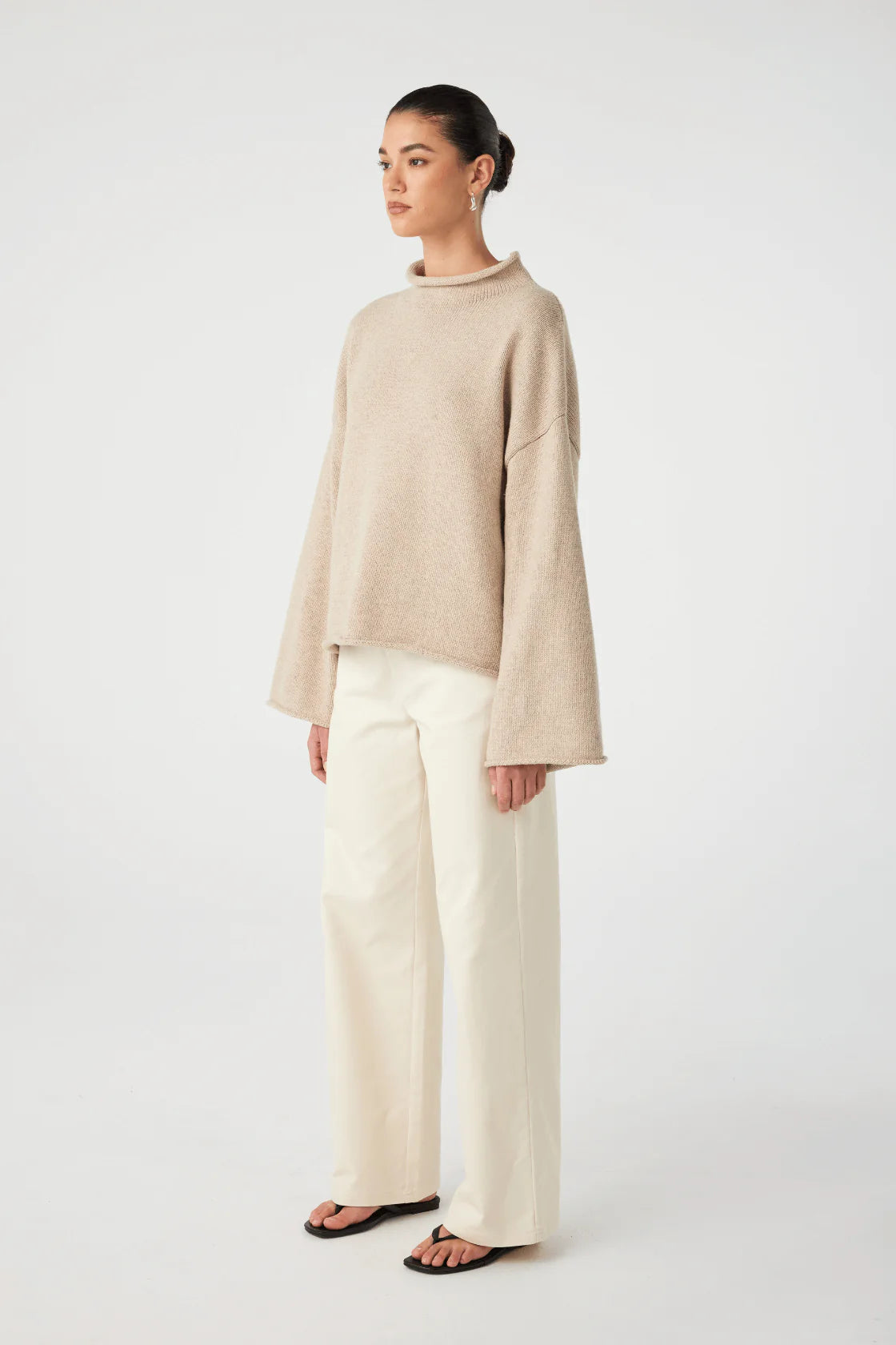 MAEVE SWEATER - SAND