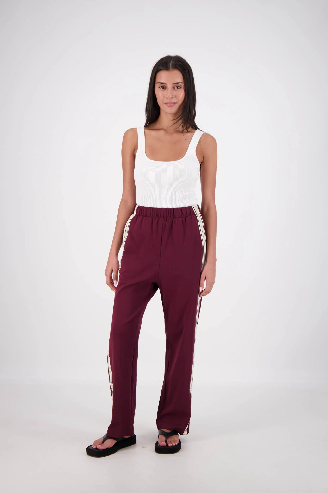 PANAREA TRACKPANT - PLUM