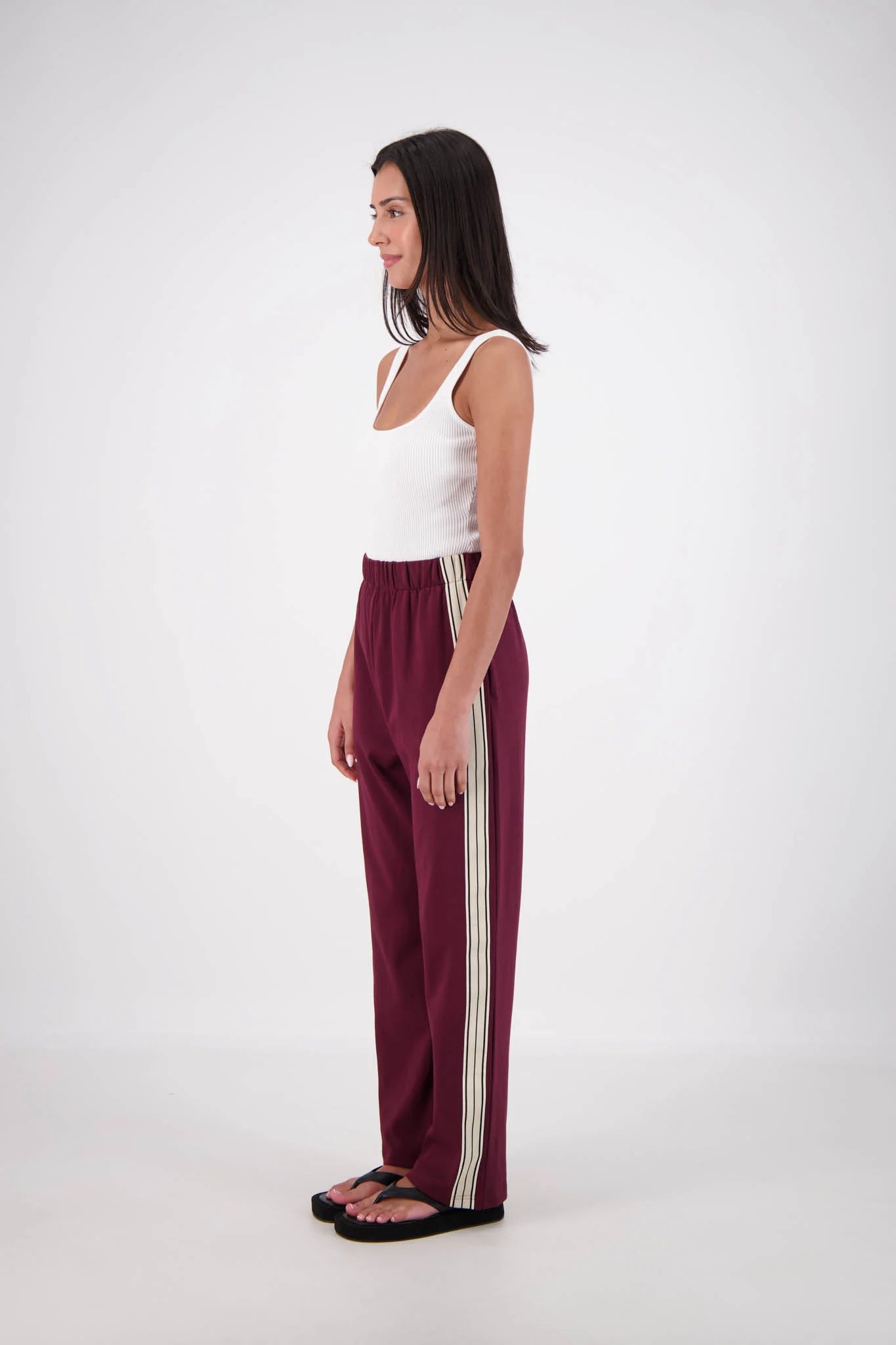 PANAREA TRACKPANT - PLUM