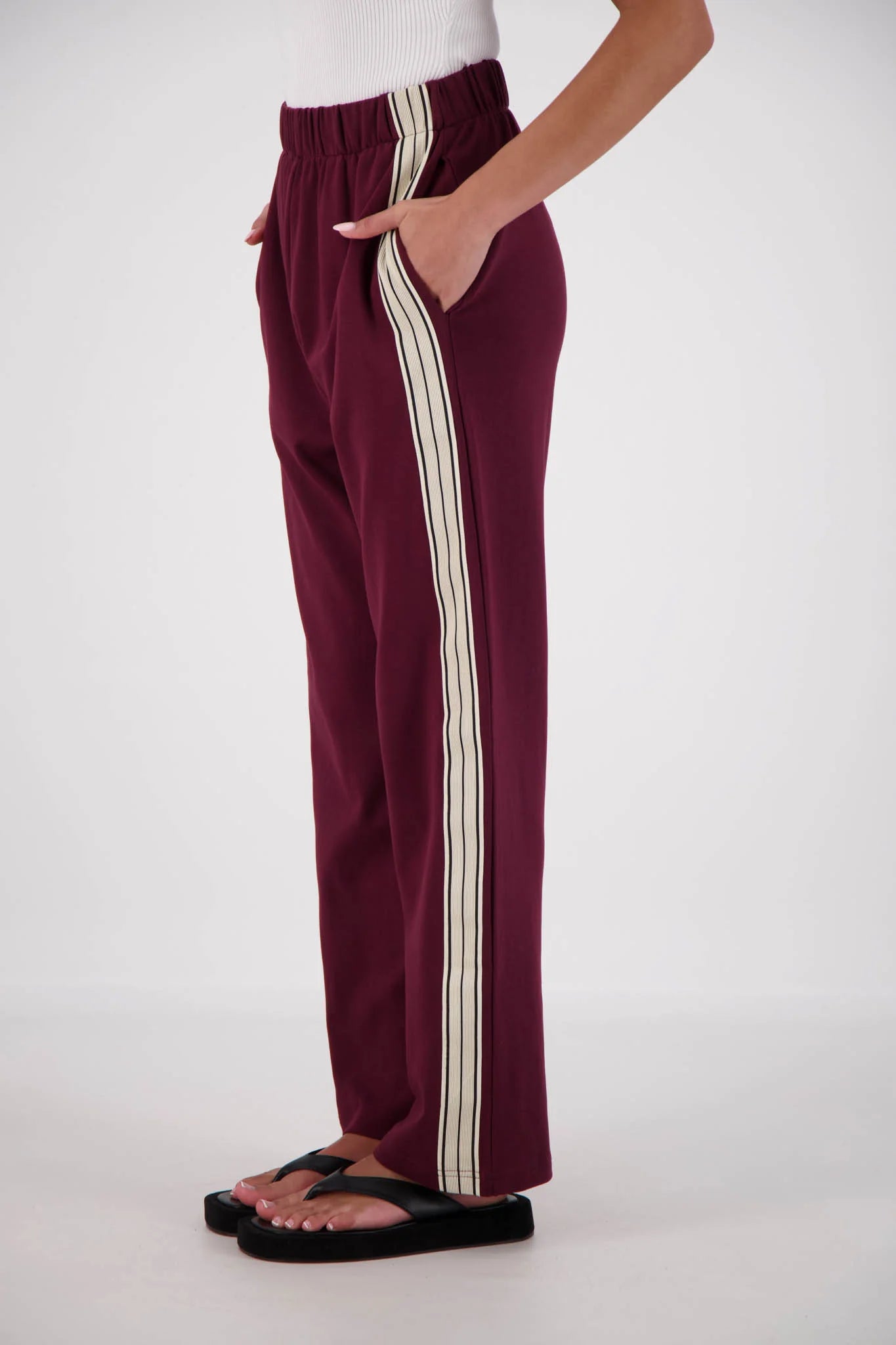 PANAREA TRACKPANT - PLUM