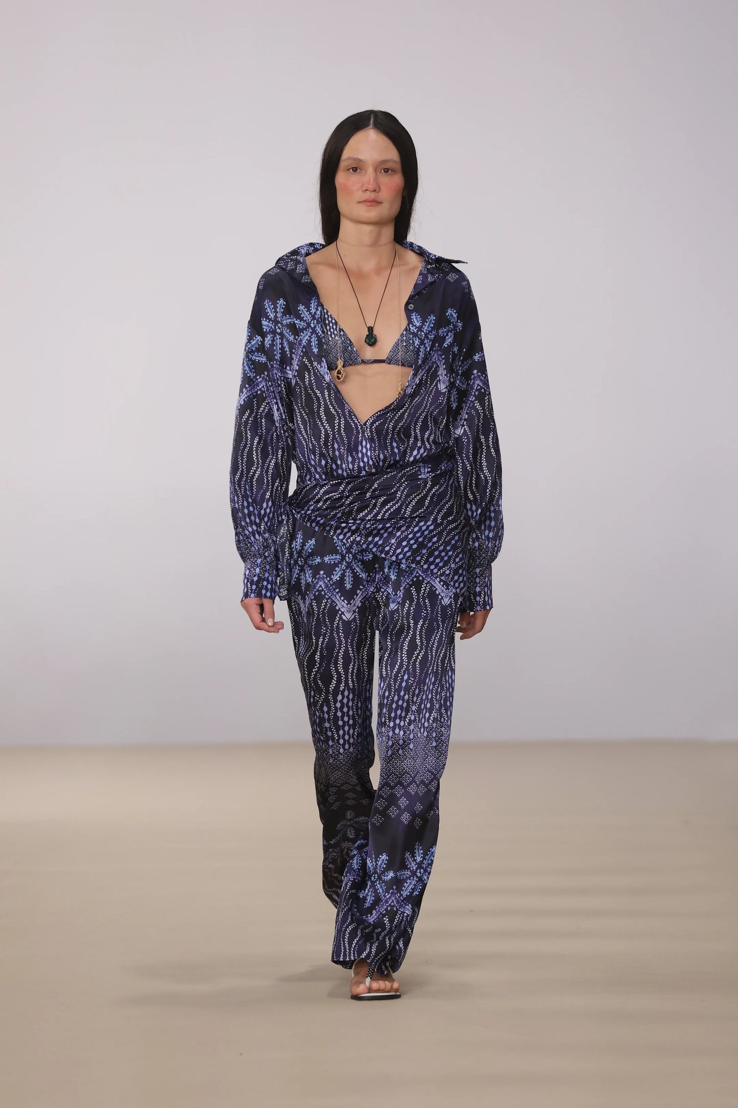 MALENE SHIRT - INDIGO DRIFT