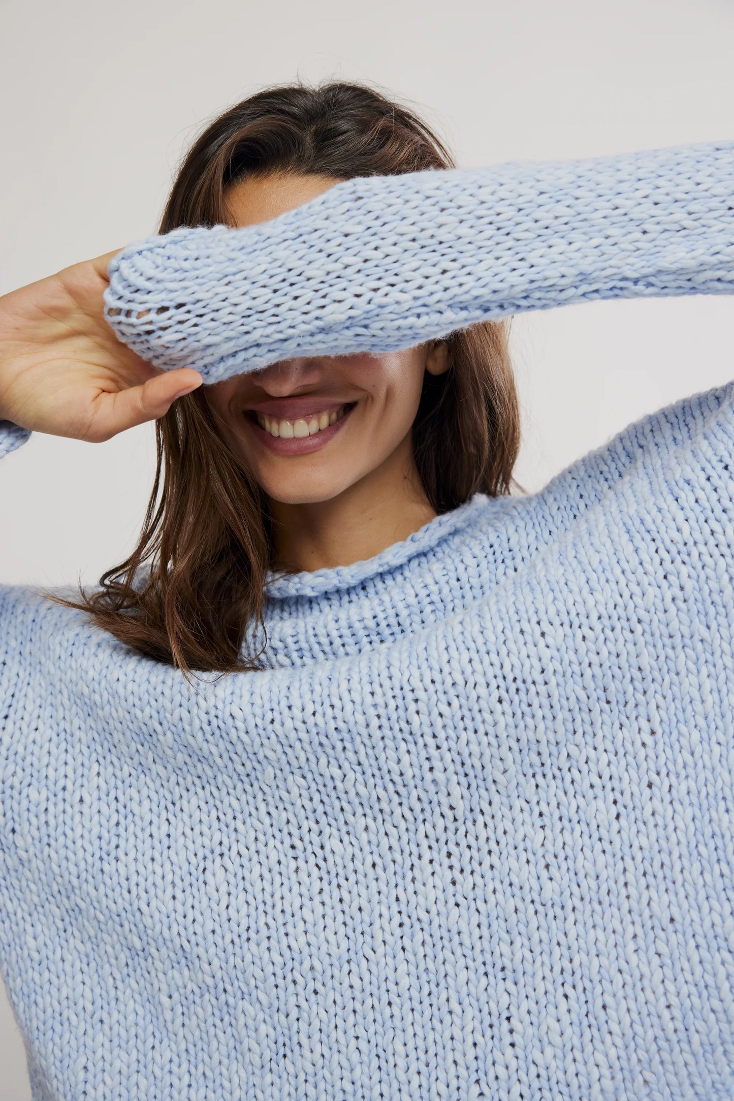 OPAL SWEATER - CASHMERE BLUE