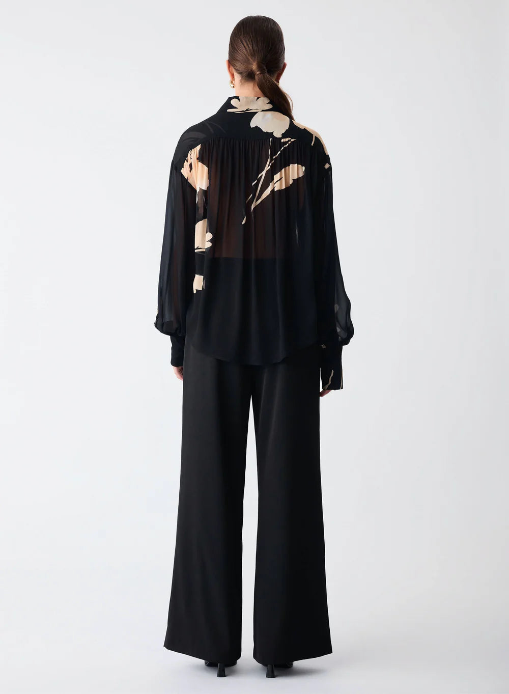 COMPOSITION SHIRT - BLK