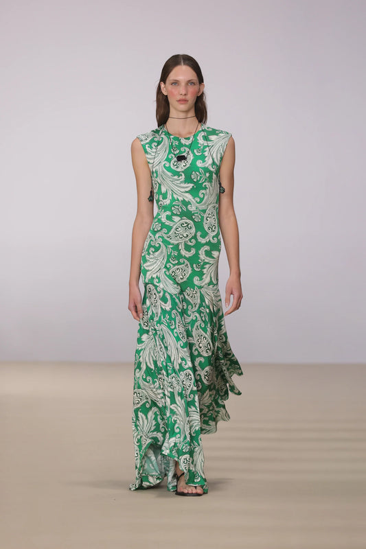 KATALINA DRESS-ROYAL PAISLEY