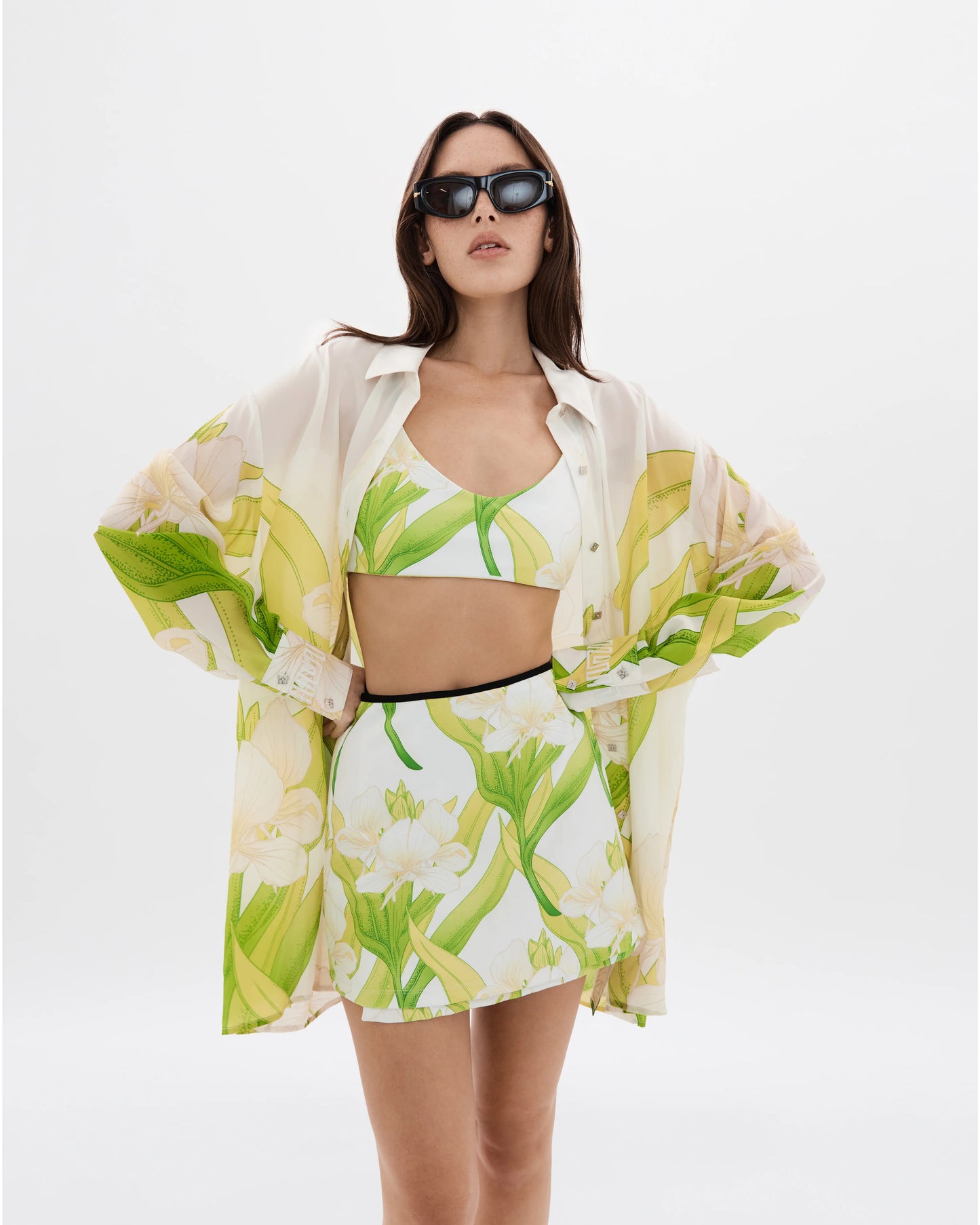 GINGER LILLY OVERSIZED LS SHIRT