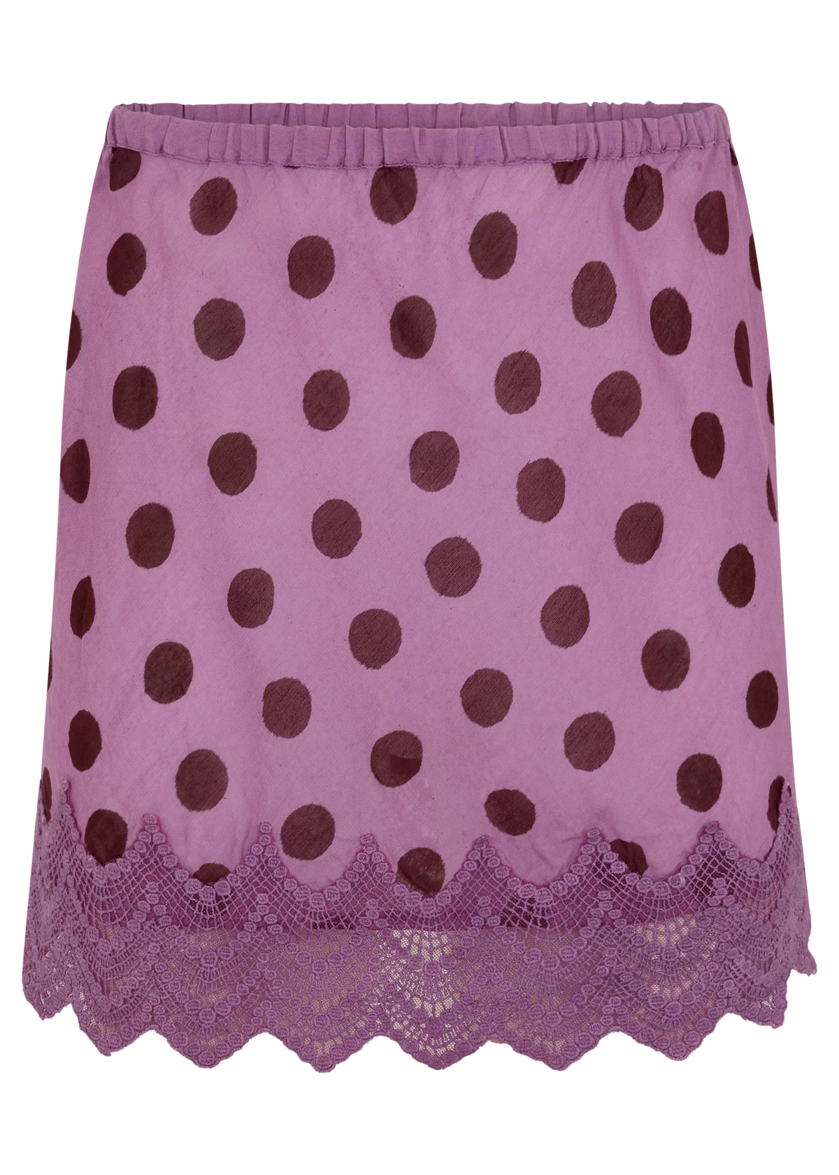 POSTO SPOT VERA MINI SKIRT-PURPLE