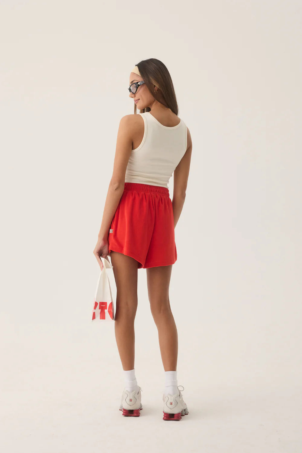 TROPIQUES TERRY SHORT APPLE RED