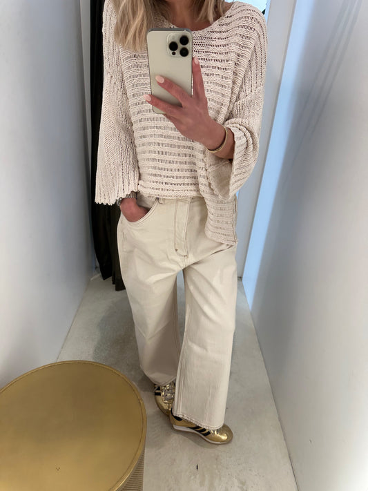 9SKF102 COAST TO COAST PULLOVER-PEARL