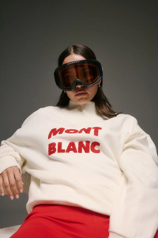 MONT BLANC SWEATSHIRT - COCONUT