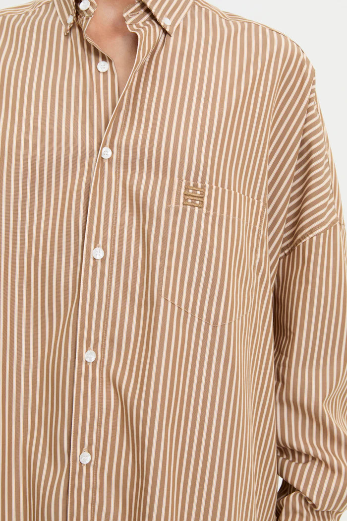 NATE SHIRT - BROWN