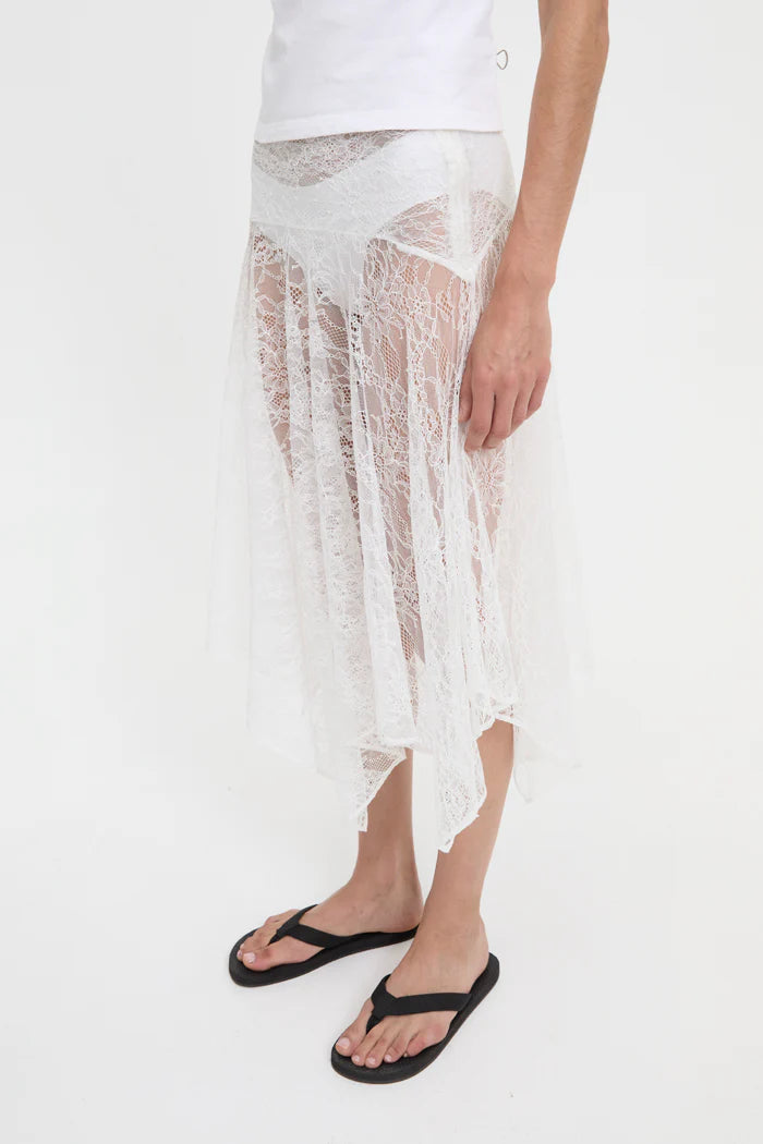 JUNI SKIRT WHITE