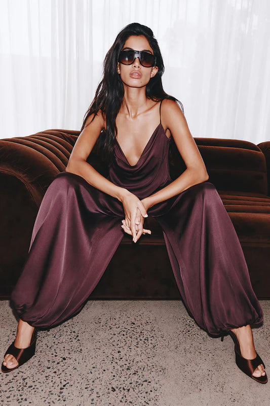 COWL NECK CAMI ESPRESSO (1262077)