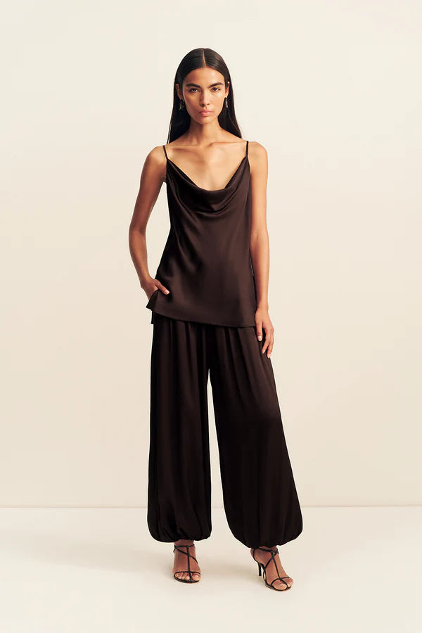 COWL NECK CAMI ESPRESSO (1262077)