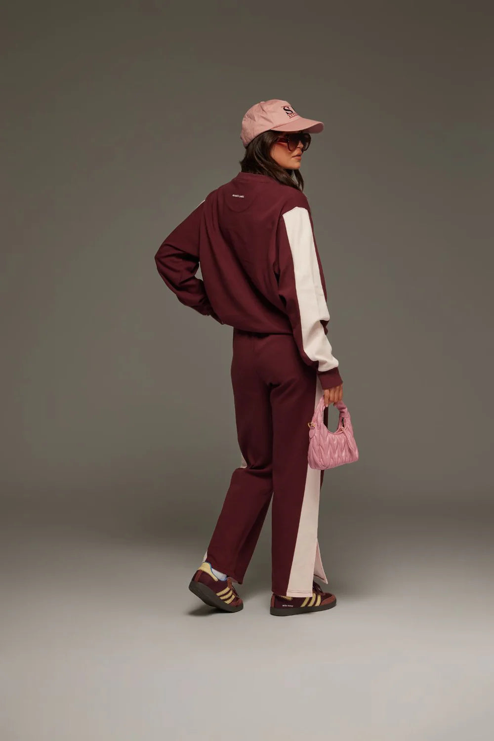 SAINT GERMAIN KNIT PANT - RED WINE