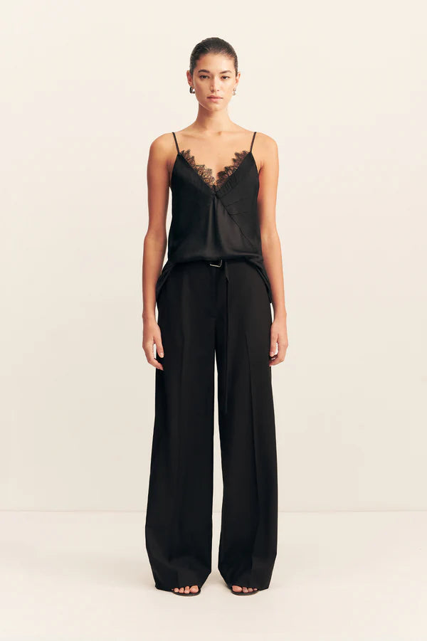 LACE CAMI BLACK - MAISIE