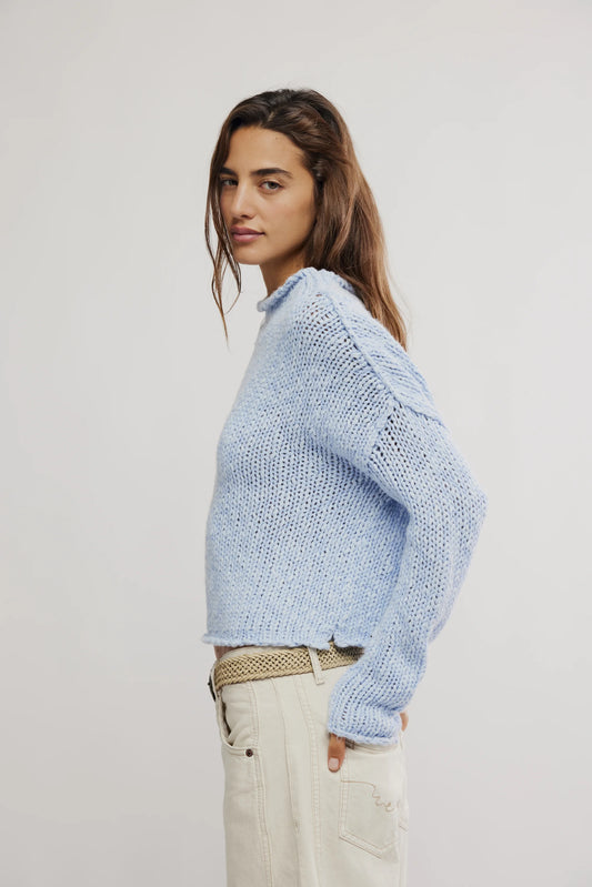 OPAL SWEATER - CASHMERE BLUE
