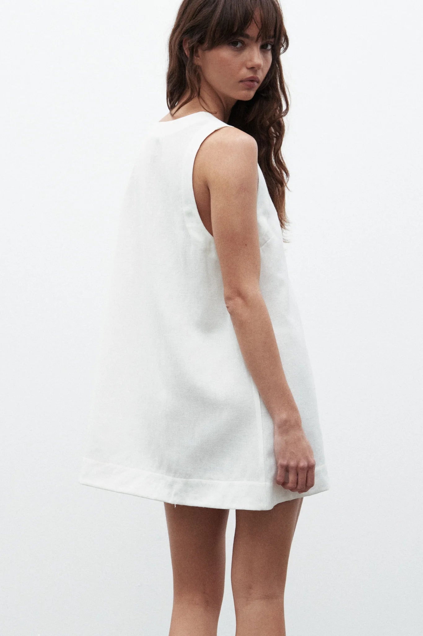 SKYLAR DRESS - WHITE