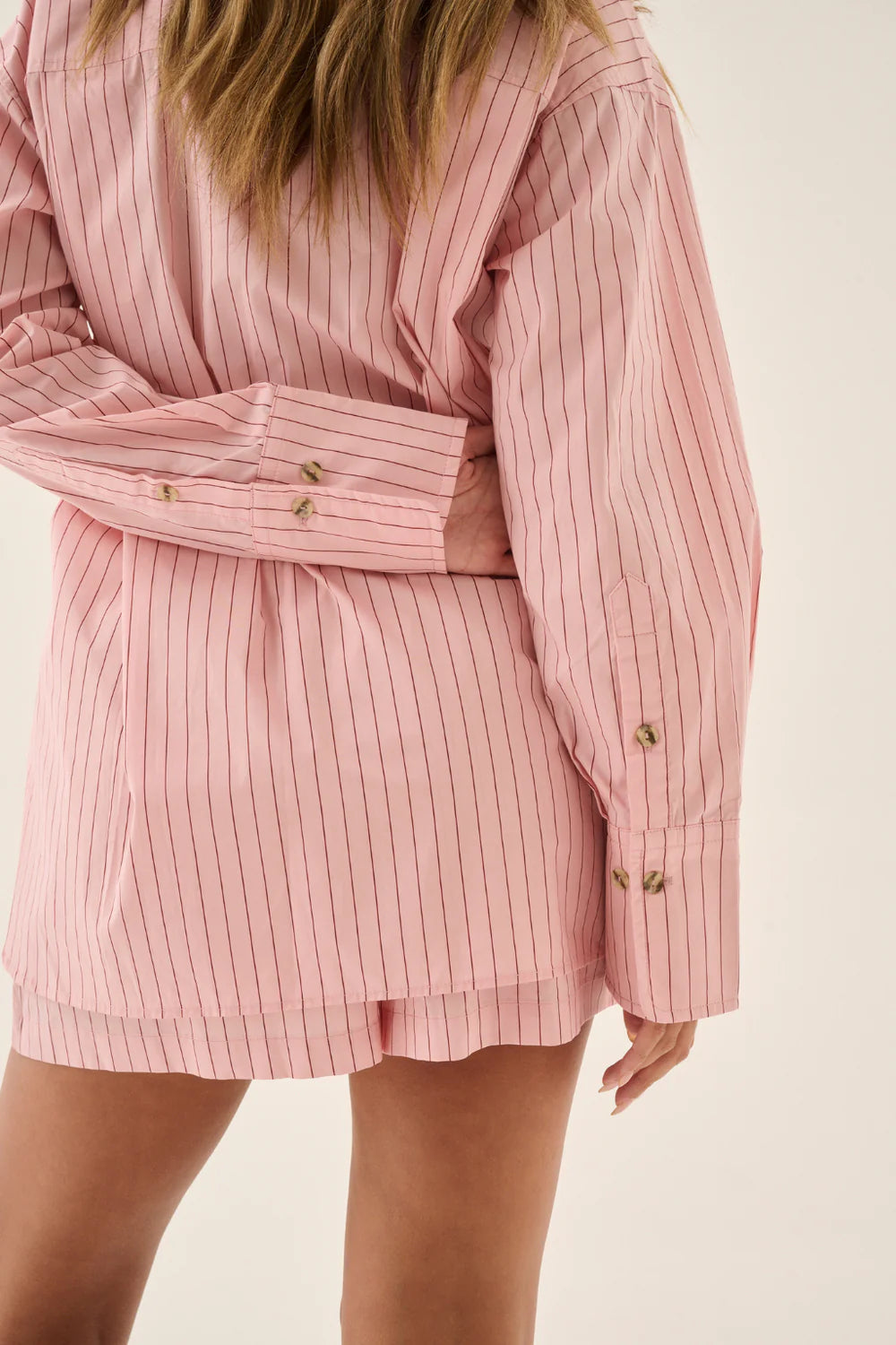 AJJA POCKET SHIRT - BLUSH PINK