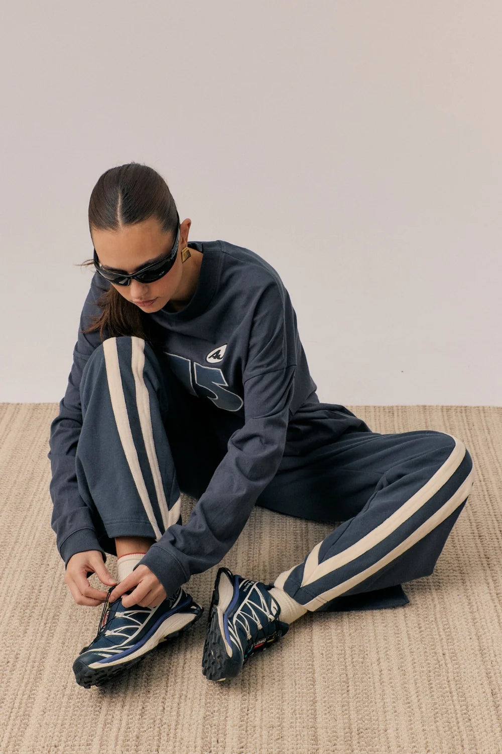 RACES TRACKPANT- 260210187 WASHED BLACK