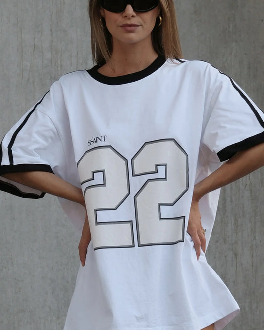 TWENTY TWO TEE - WHITE