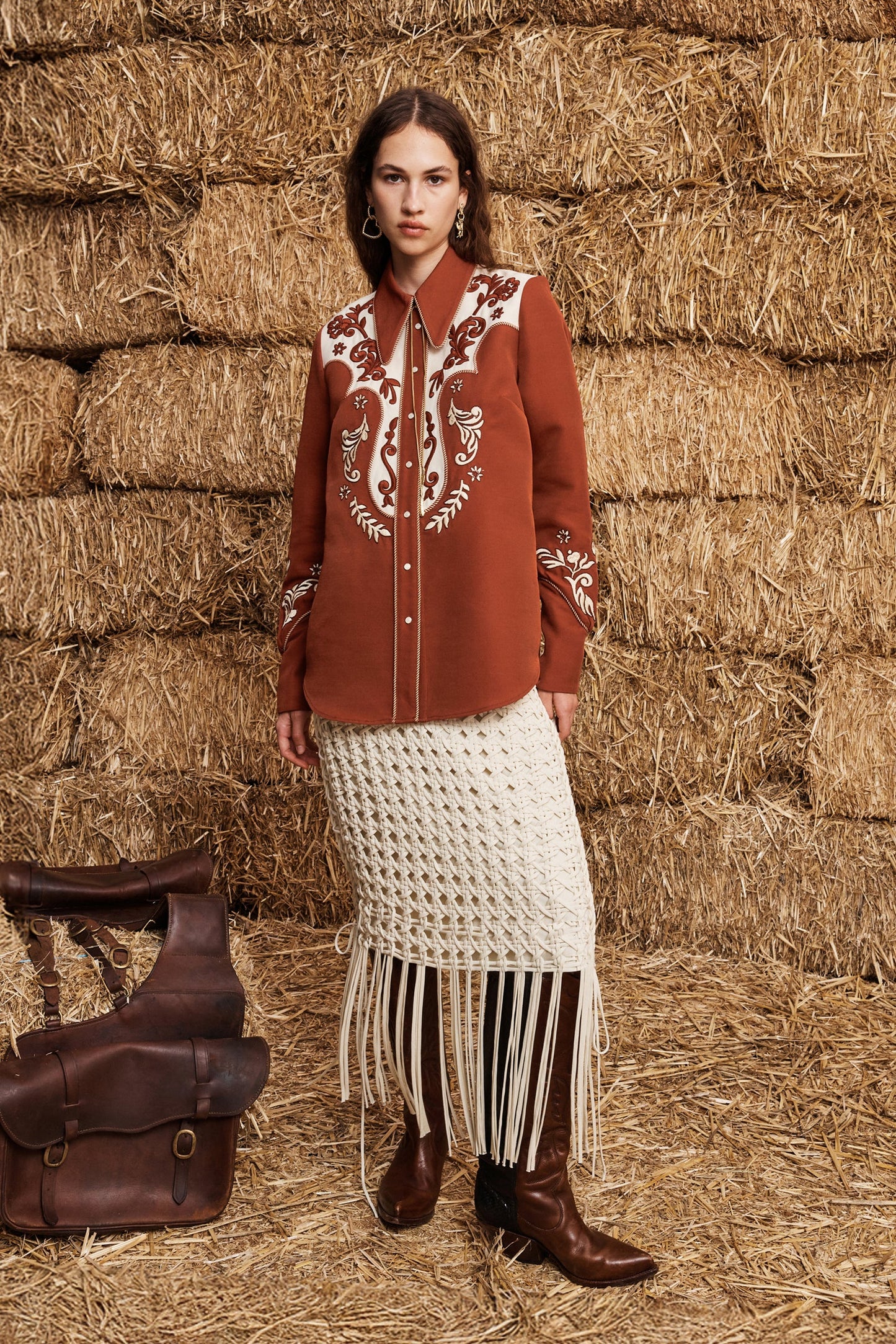 DUKE EMBROIDERED SHIRT-8119T