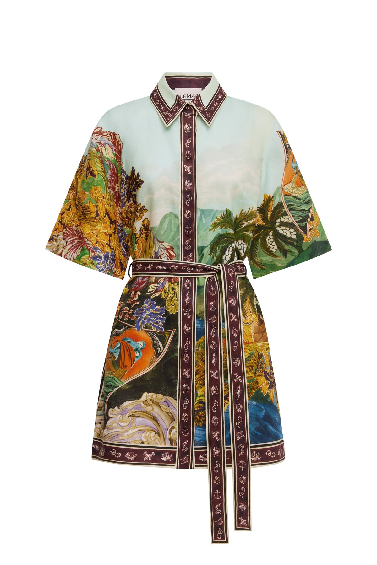LUCENA MINI SHIRTDRESS